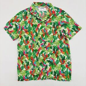 Old Navy Tropical Dress Shirt